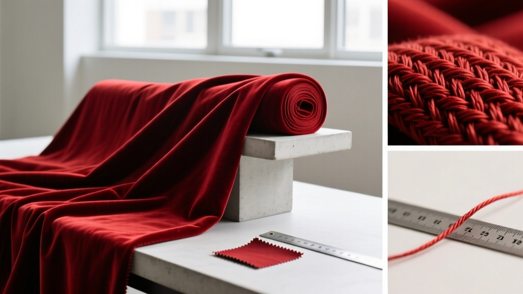 Red Velvet Fabric by the Yard: Safety, Standards & Sourcing Guide