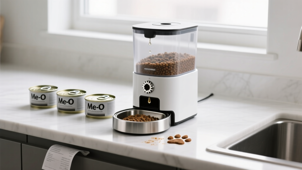 Me-O Wet Cat Food Review Automatic Feeders