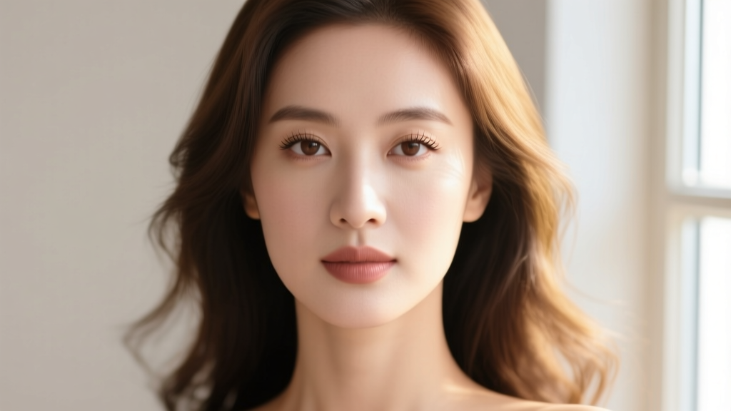 Close-up of a woman