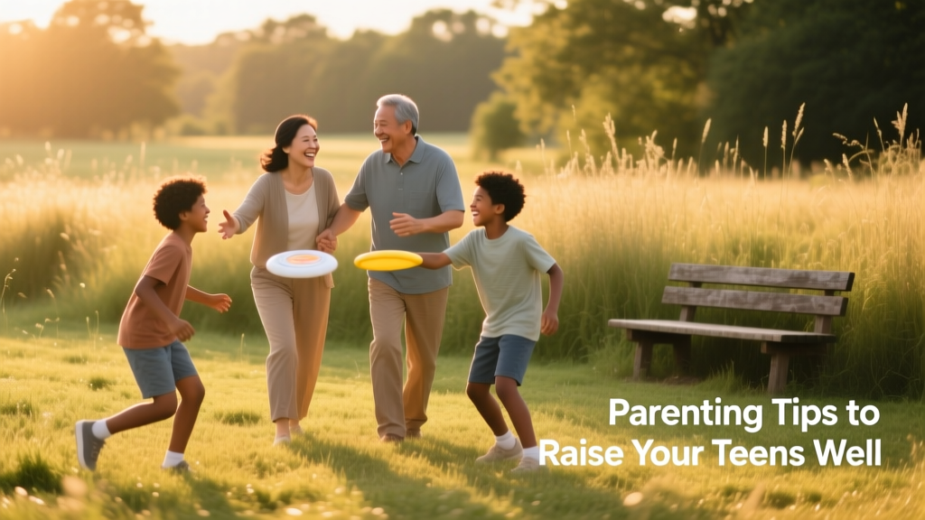 Parenting Tips to Raise Your Teens Well: Evidence-Based Strategies for Connection, Boundaries, and Resilience