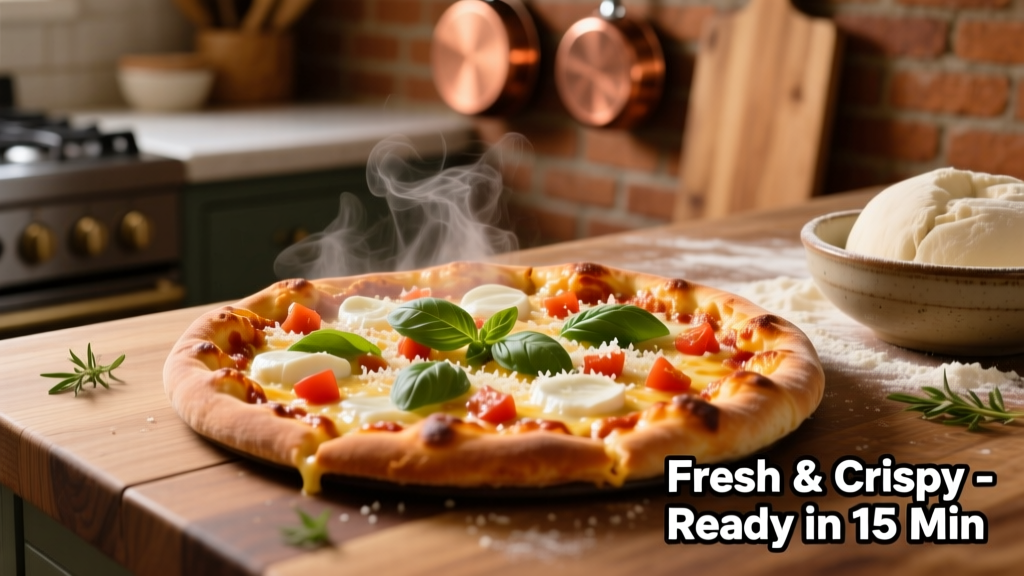 Air Fry Mini Deep Dish Pizza: Crispy, Cheesy & Fast