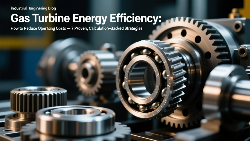 7 Gas Turbine Efficiency Strategies: Cut Fuel Spend 8–14%