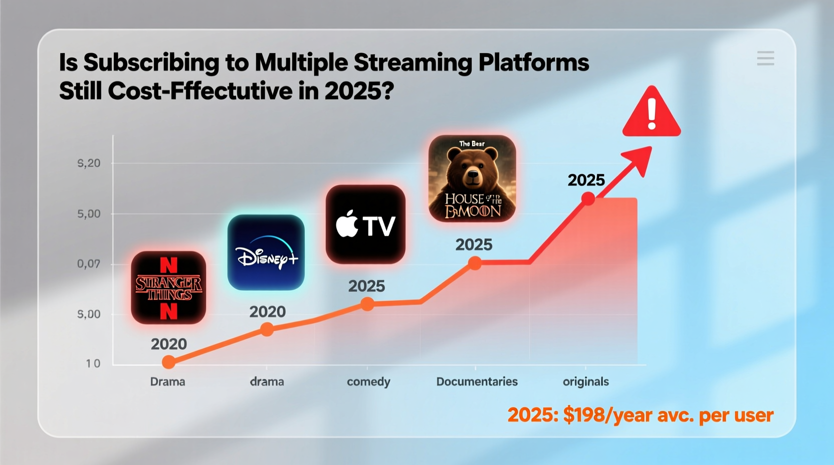 is subscribing to multiple streaming platforms still cost effective in 2025