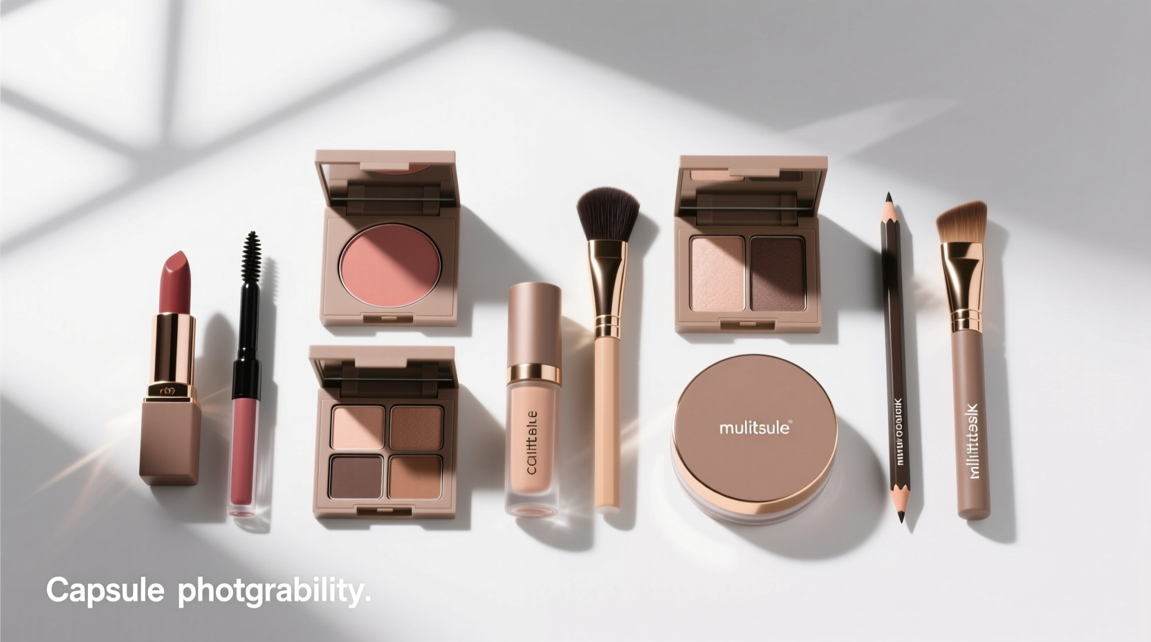 how to build a capsule makeup collection with only 8 versatile products
