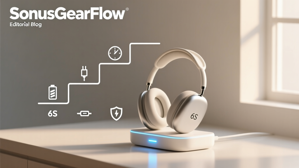 How to Charge 6S Wireless Headphones Correctly