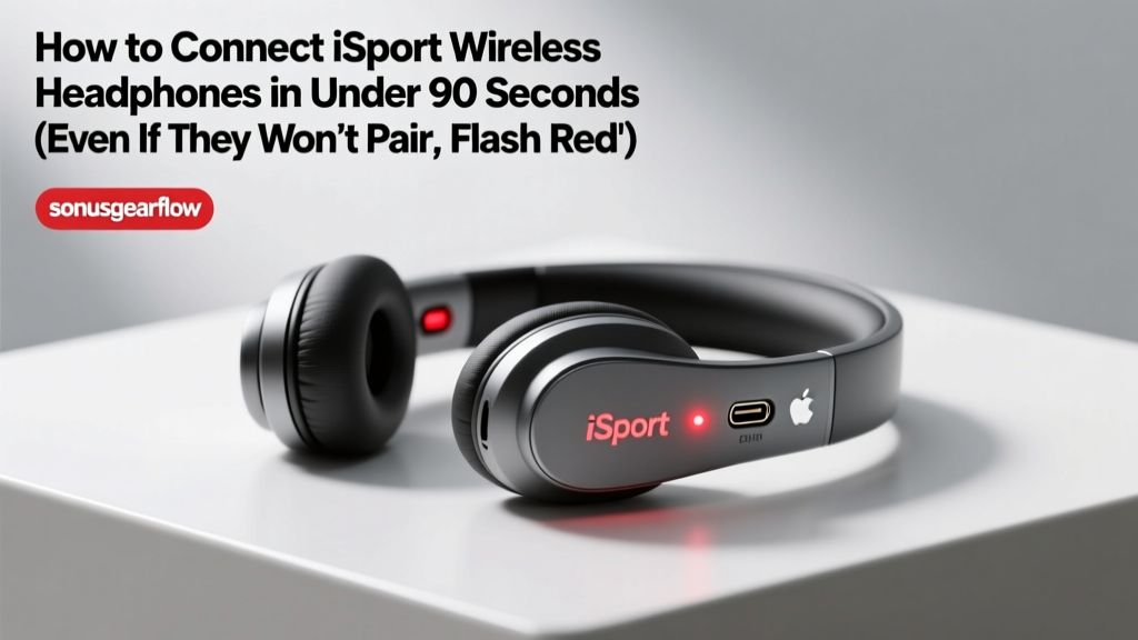 iSport Wireless Headphones Pairing Guide (2026)