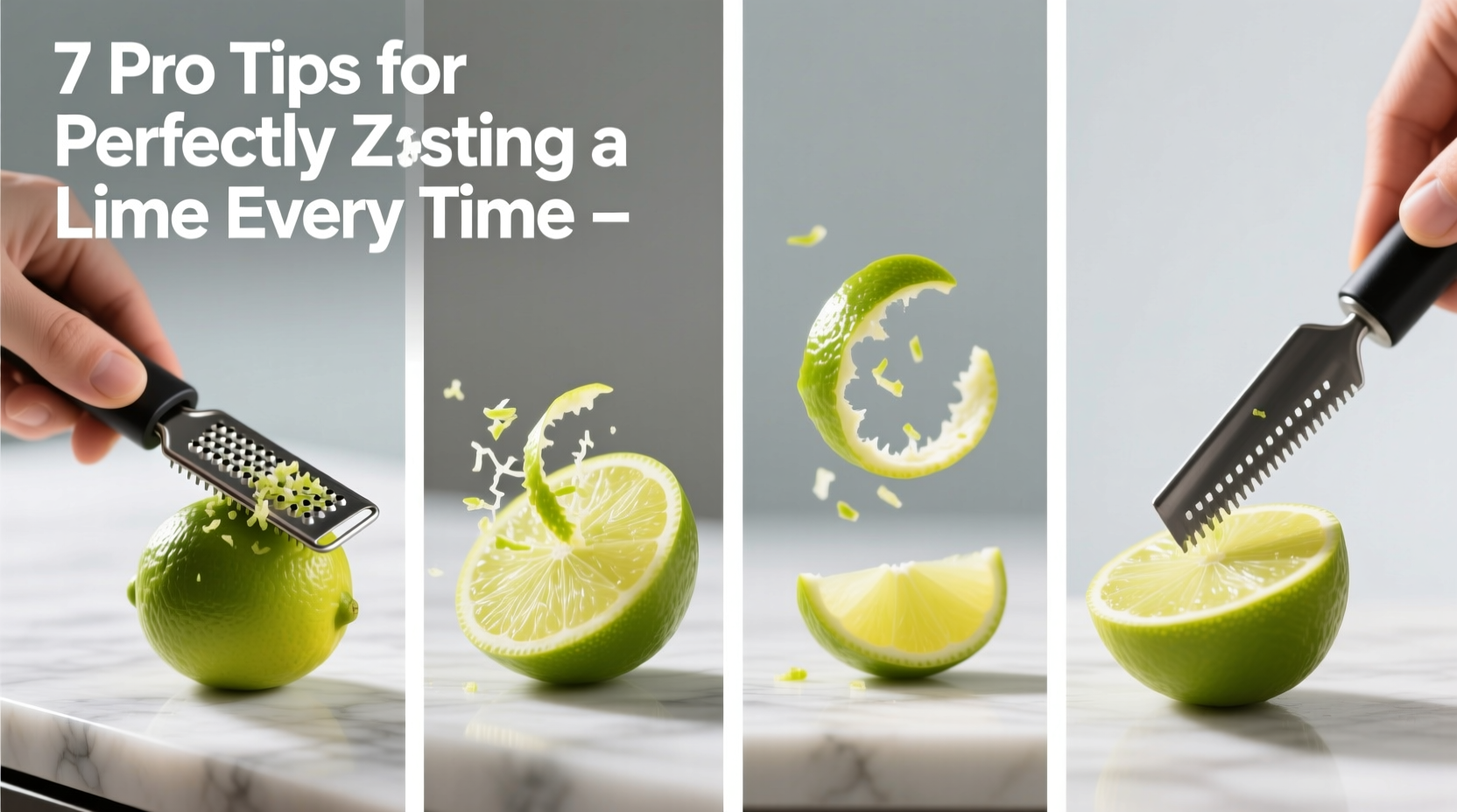 7 pro tips for perfectly zesting a lime every time