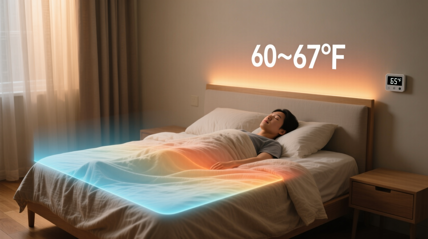 best temperature to sleep for deep rest according to experts