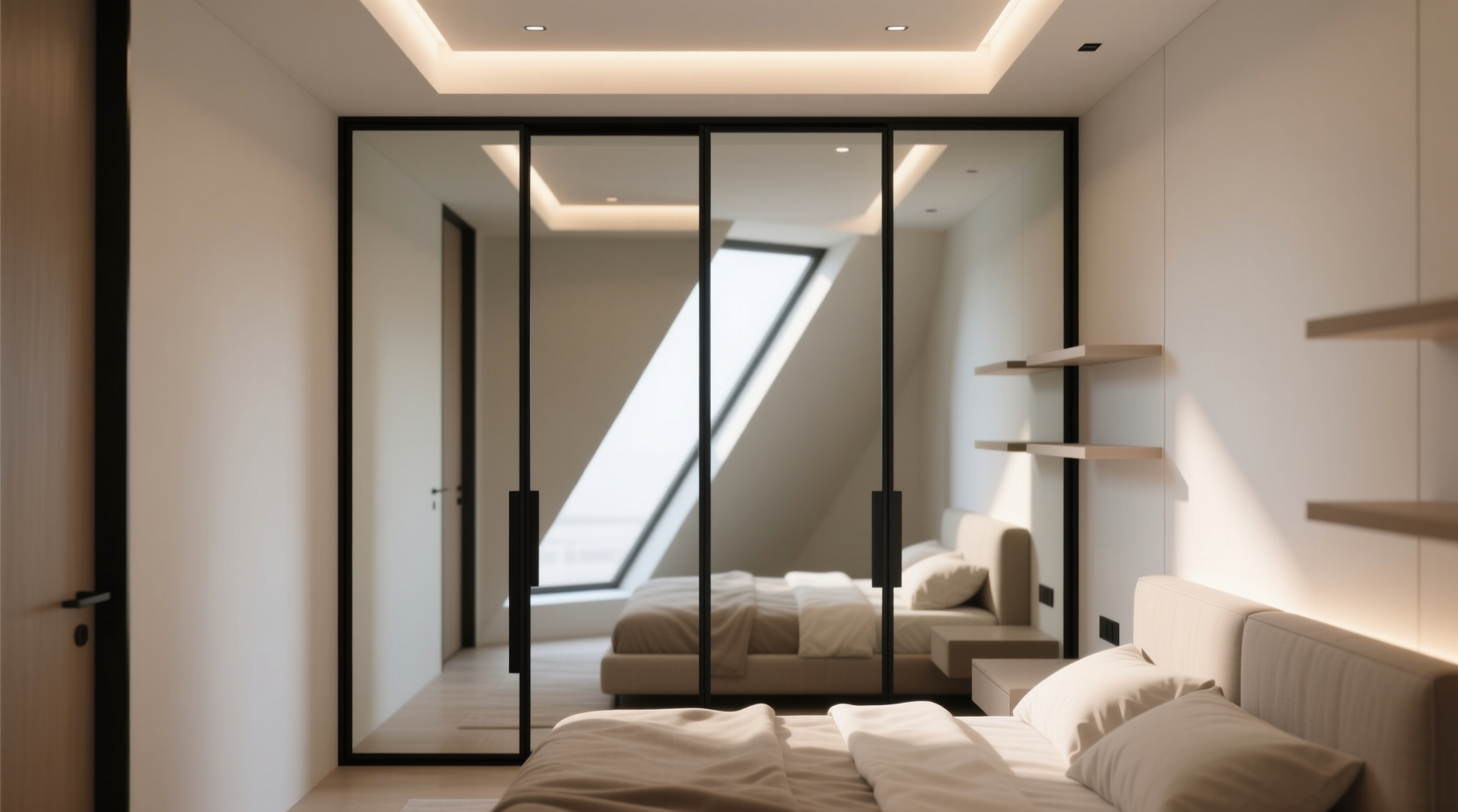 mirrored closet doors worth it for small bedrooms