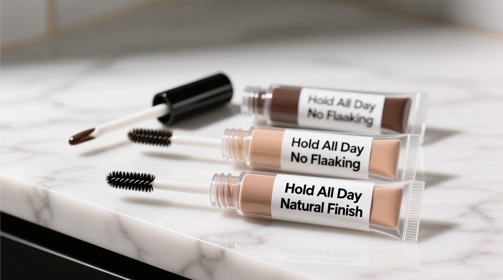 drugstore brow gels that hold shape all day without flaking