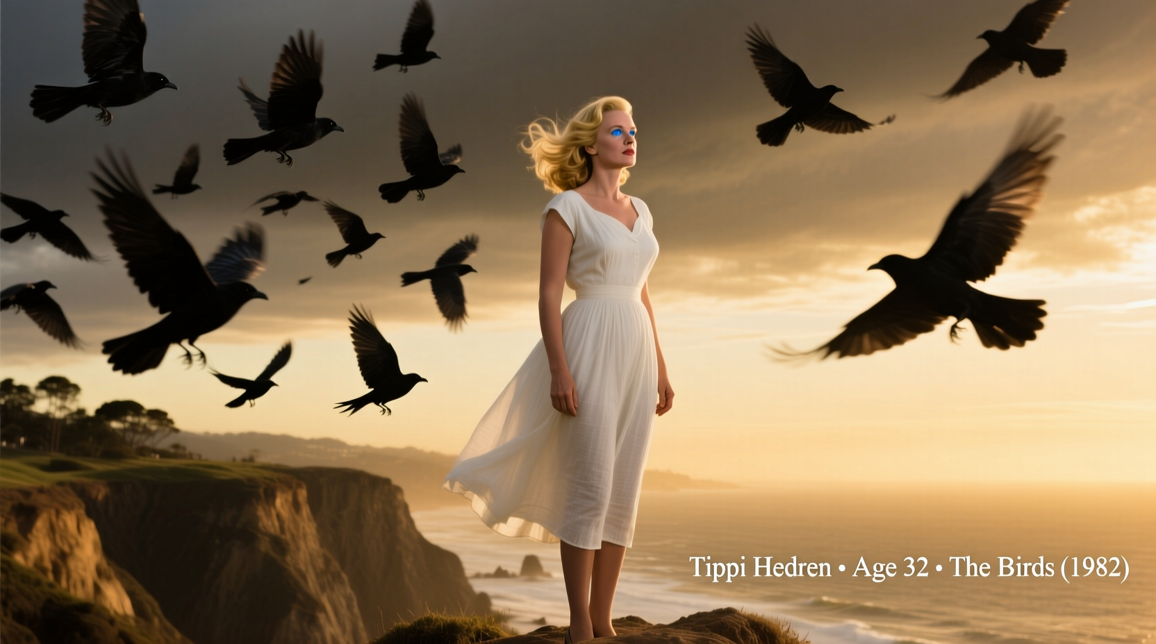 how old was tippi hedren in the birds