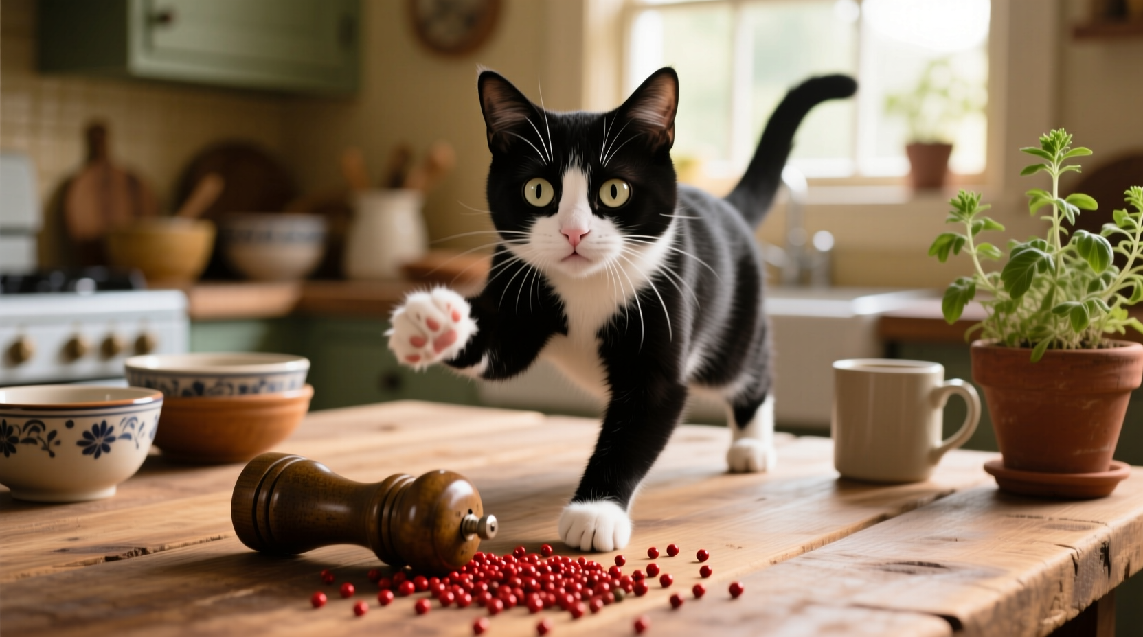 Können Katzen Pfeffer essen? Risiken & sichere Alternativen