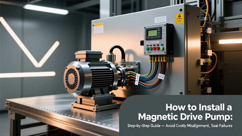 Magnetic Drive Pump Installation Guide: 7-Step Protocol