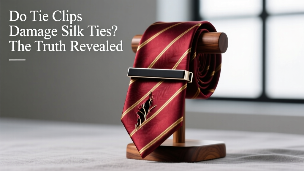 Do Tie Clips Damage Silk Ties? The Truth Revealed