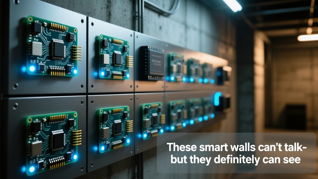 These Smart Walls Can’t Talk — But They Definitely Can See