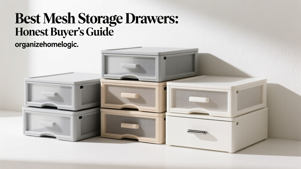 Best Mesh Storage Drawers: Honest Buyer's Guide