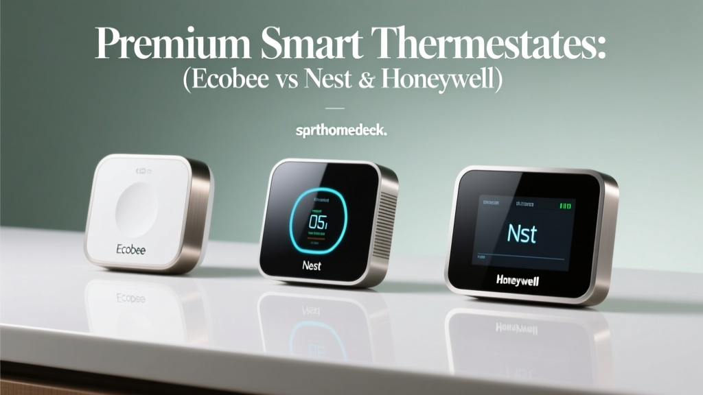 Premium Smart Thermostats: Ecobee vs Nest vs Honeywell