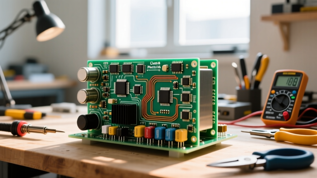 Designing a Simple Audio Amplifier Circuit: Class AB Push-Pull Topology