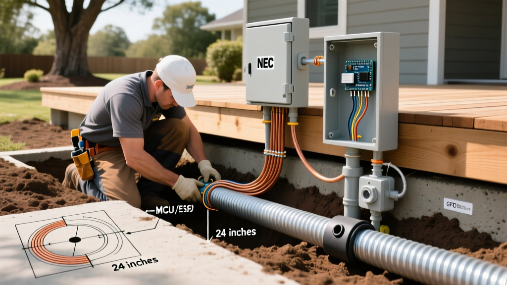 How to Run Outdoor Electrical Wiring That Passes NEC Inspection