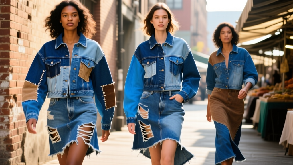 Denim Reinvented: Street Style’s Creative Denim Trends