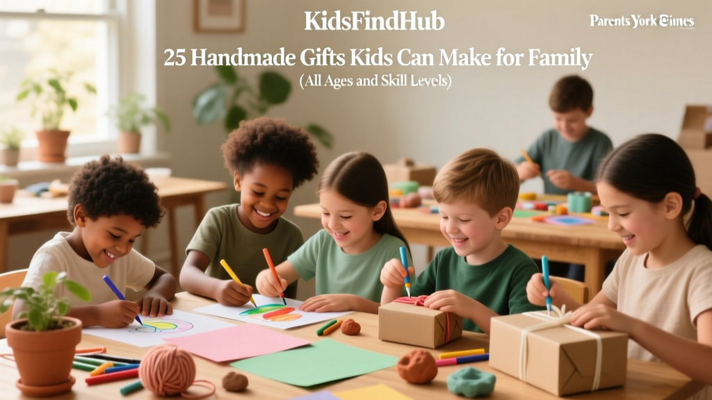 25 Handmade Gifts Kids Can Make for Family (All Ages and Skill Levels)