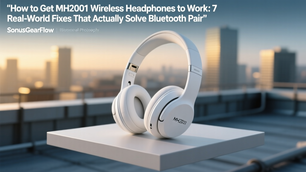 MH2001 Wireless Headphones Not Working? 7 Fixes (2026)
