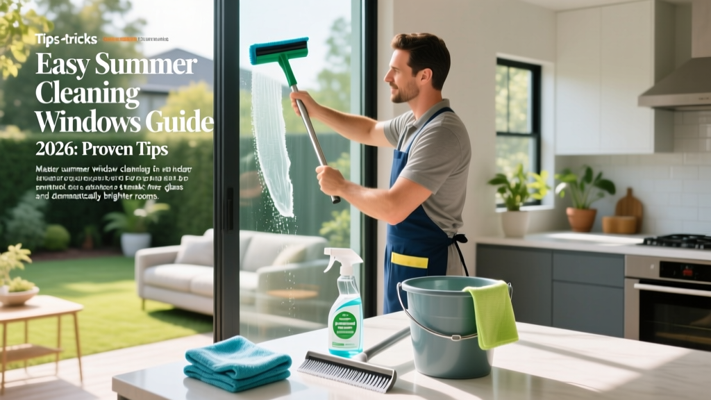 Easy Summer Cleaning Windows Guide 2026: Proven Tips
