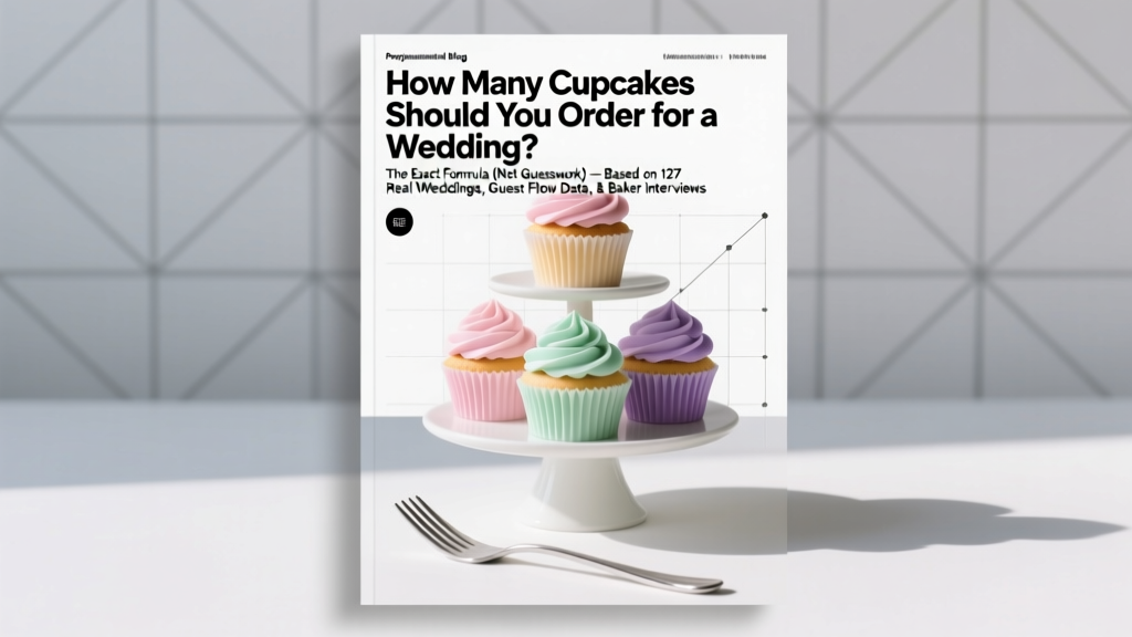 How Many Cupcakes for a Wedding? (2026 Formula)