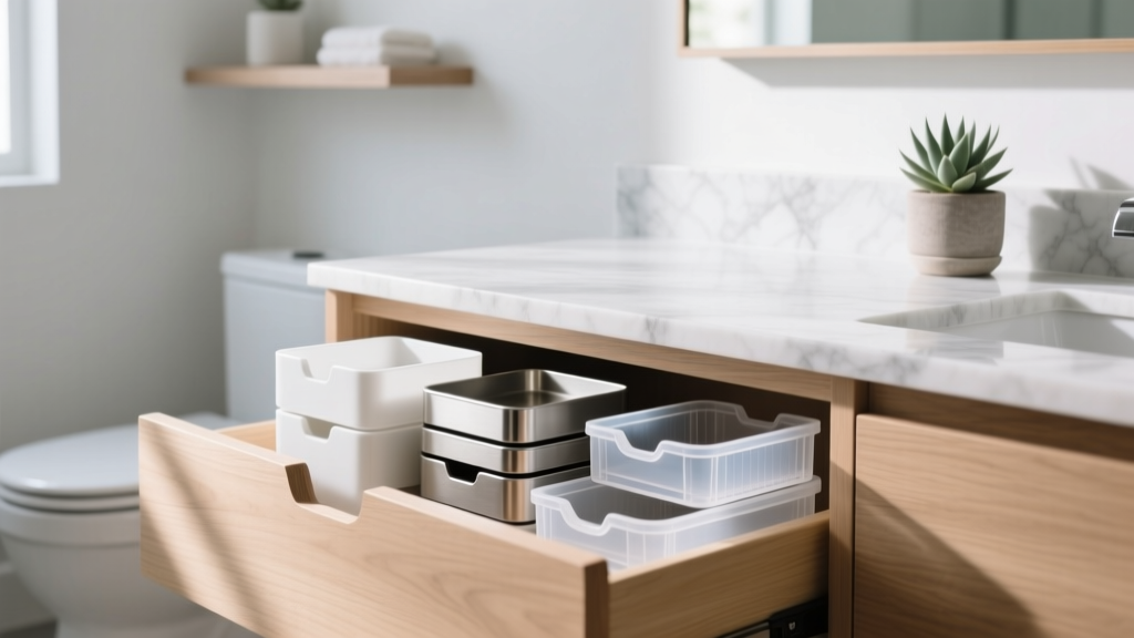 Best Drawer Containers for Bathroom Organization