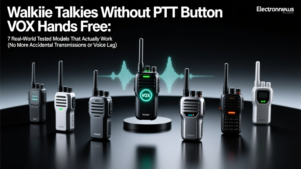 Walkie Talkies Without PTT Button VOX Hands Free: 7 Real-World Tested Models That Actually Work (No More Accidental Transmissions or Voice Lag)