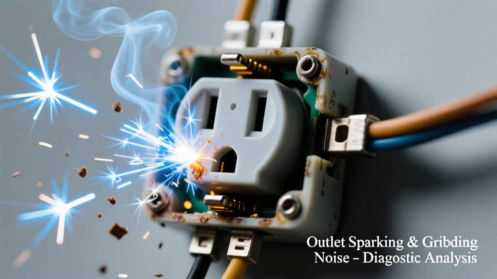 Outlet Sparking and Making Grinding Noise: Quick Diagnosis