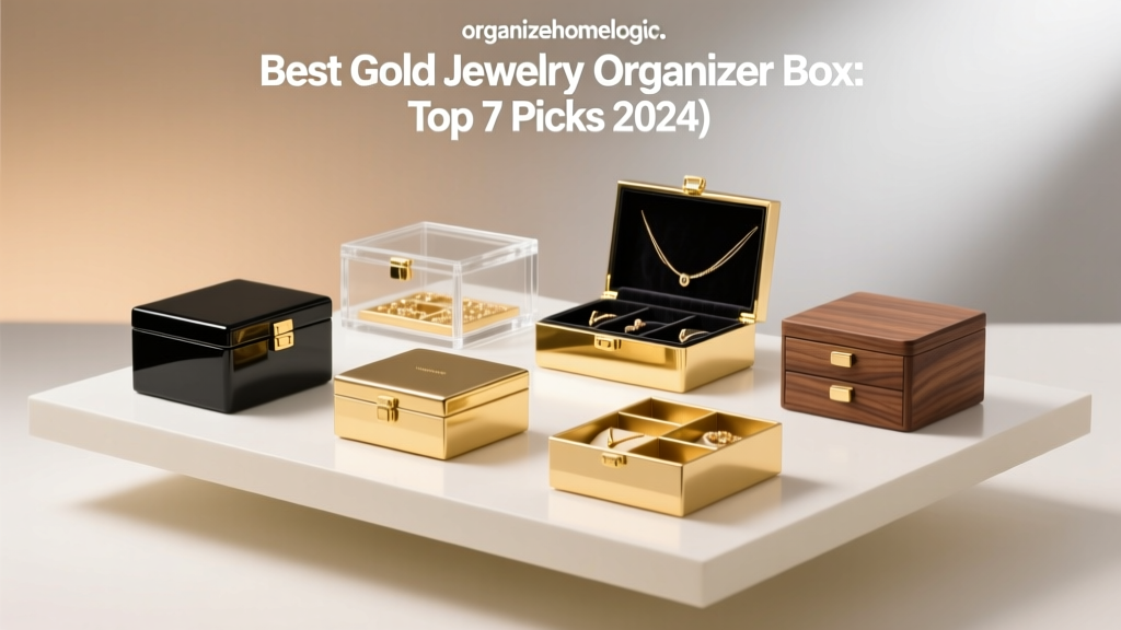 Best Gold Jewelry Organizer Box: Top 7 Picks (2024)