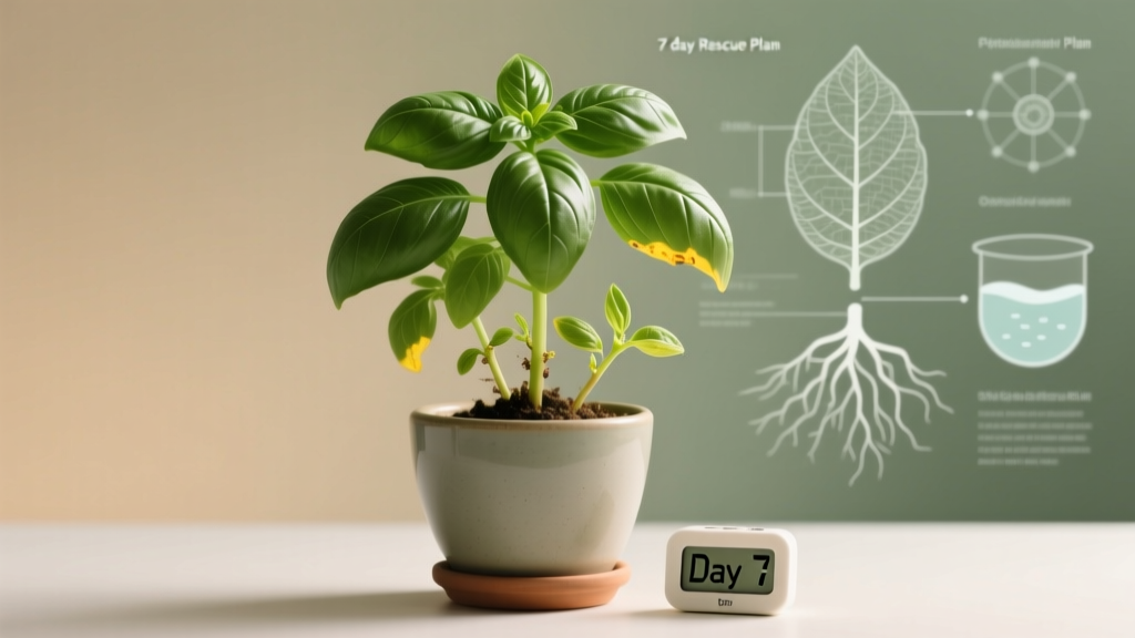 Basil Dying Indoors? Fix It in 7 Days (2026)