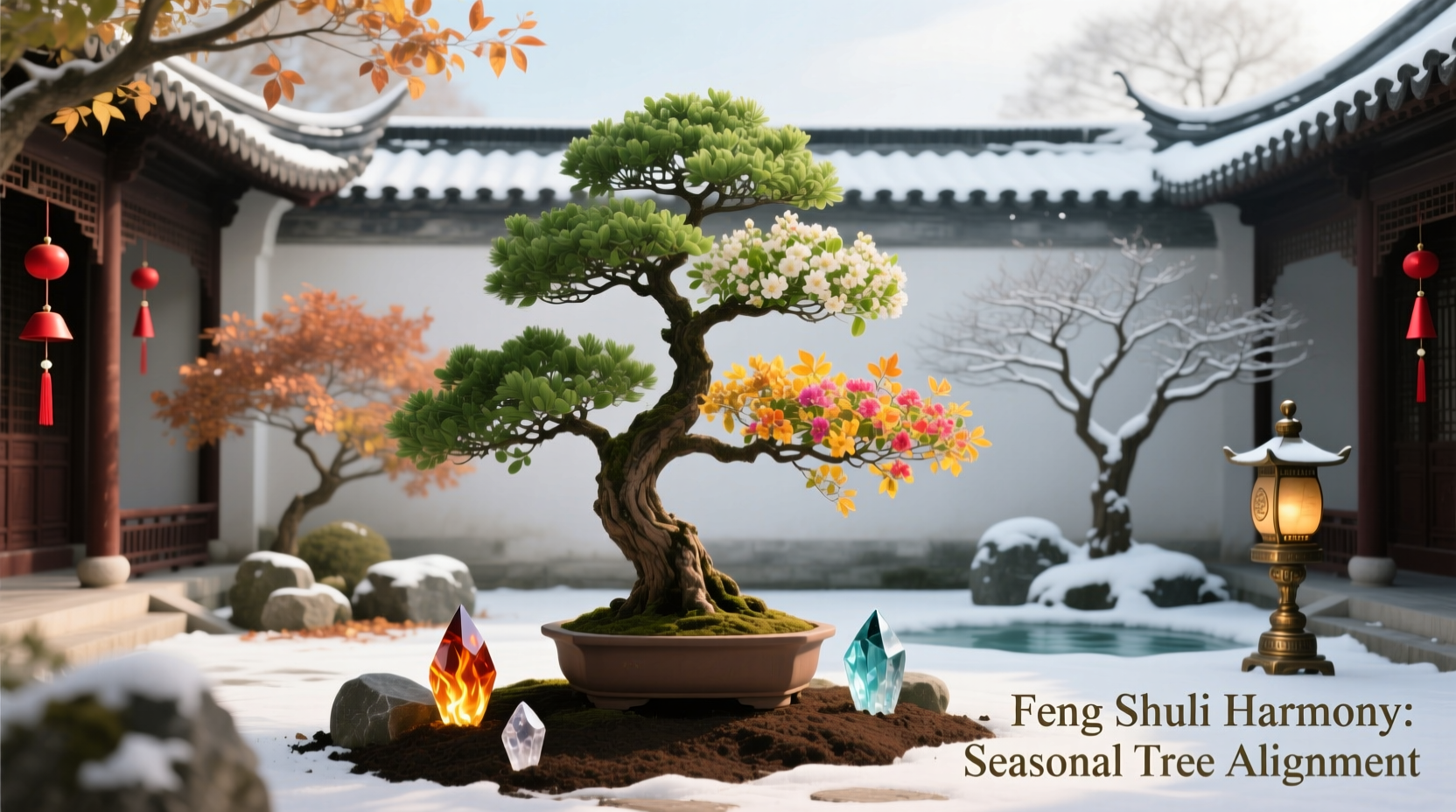 how to arrange a tree using feng shui principles for seasonal harmony