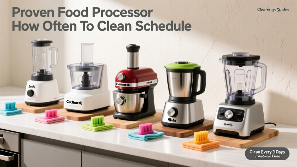 Proven Food Processor How Often To Clean Schedule