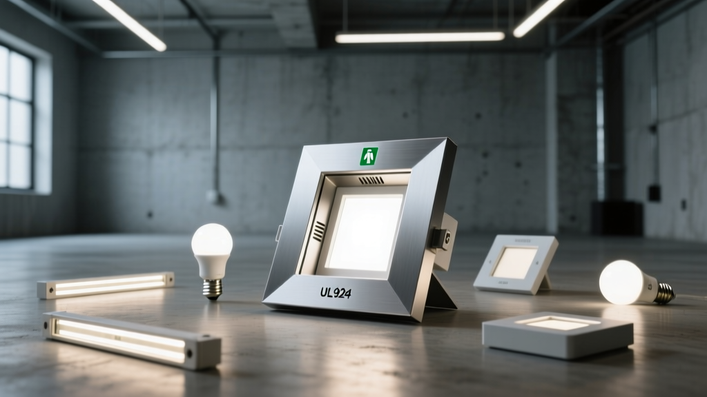 Retrofit Emergency Egress Lighting with Self-Contained LED