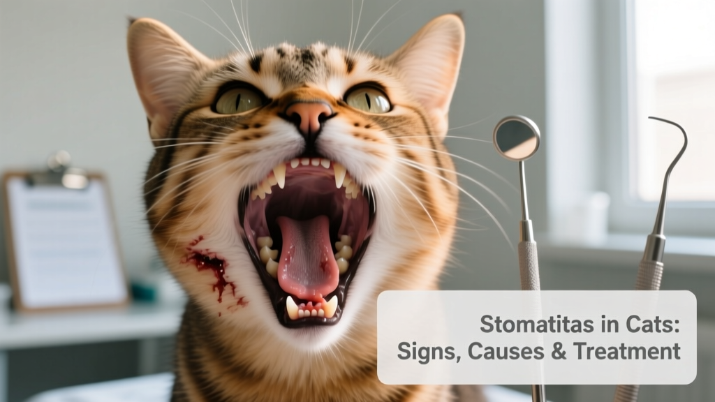 Stomatitis in Cats: Signs, Causes, and Treatment