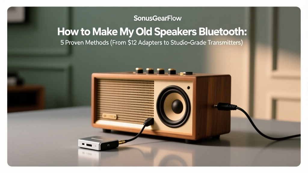 How To Make My Old Speakers Bluetooth (2026)