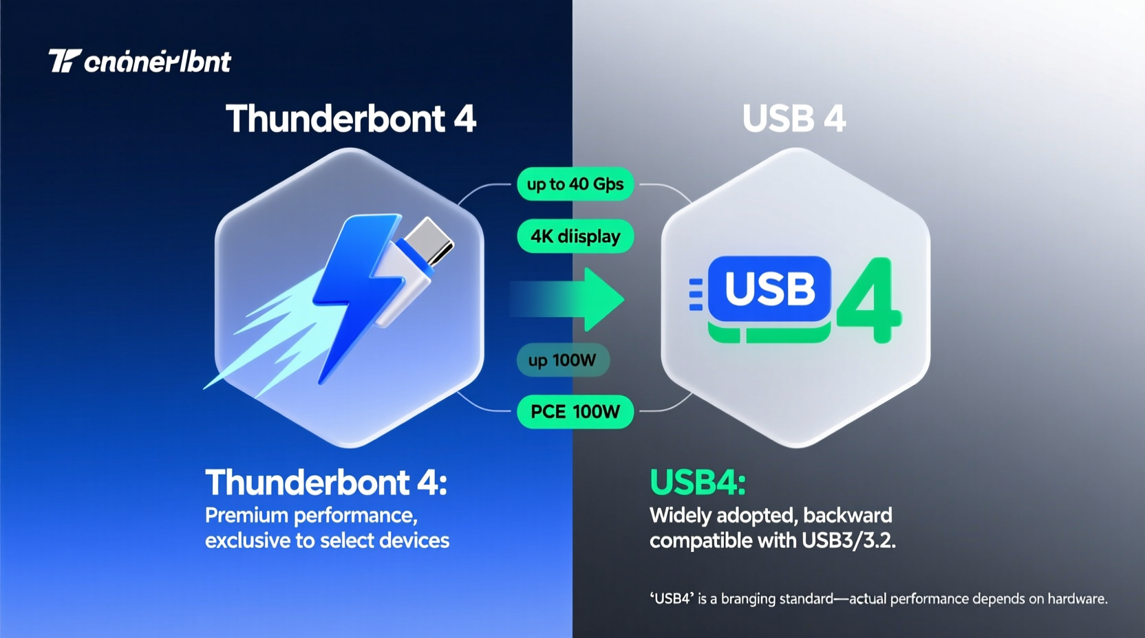 thunderbolt 4 vs usb 4 explaining the confusion for laptop buyers
