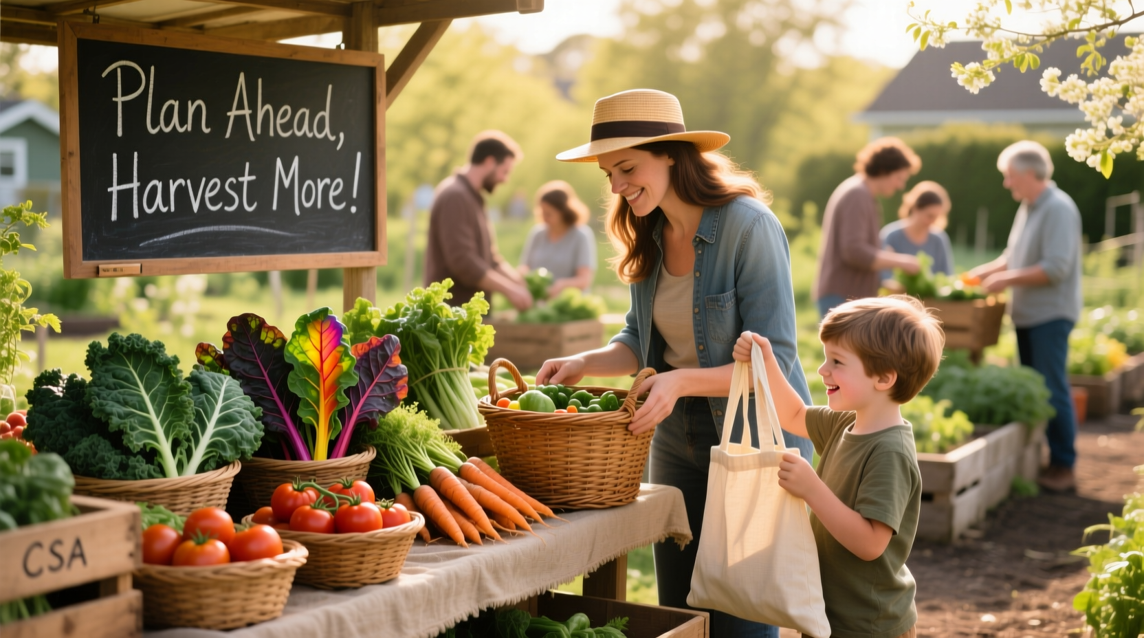 make the most of your csa by planning ahead
