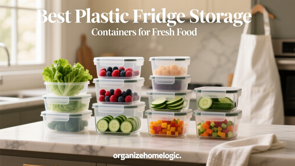 Best Plastic Fridge Storage Containers for Fresh Food