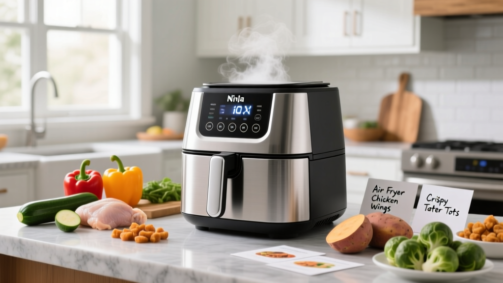 Ninja Foodi 10qt XL: 35+ Recipes & Cooking Guide