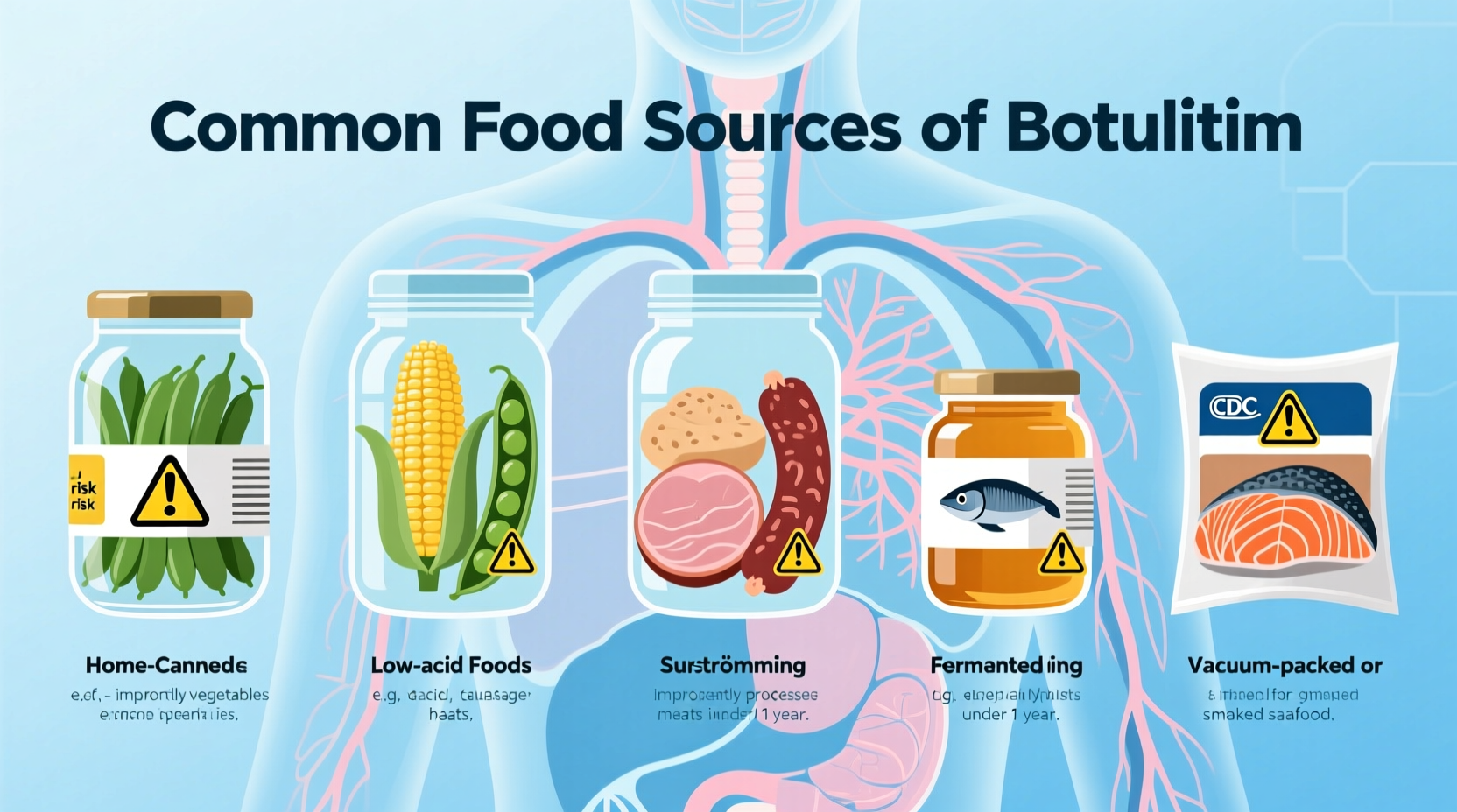 Common Food Sources for Botulism: Risks & Prevention