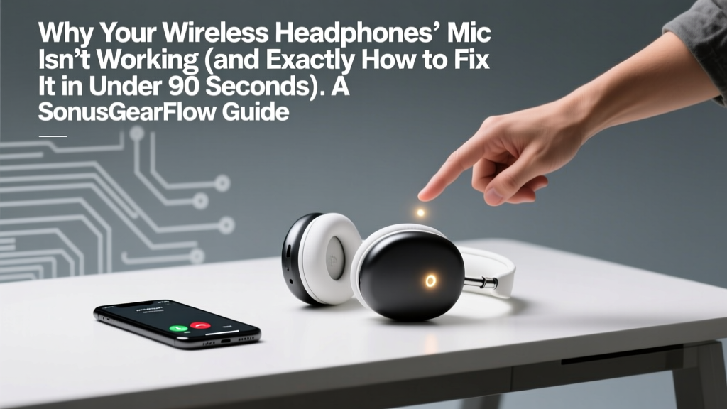 Wireless Headphones Mic Not Working? Fix It Fast
