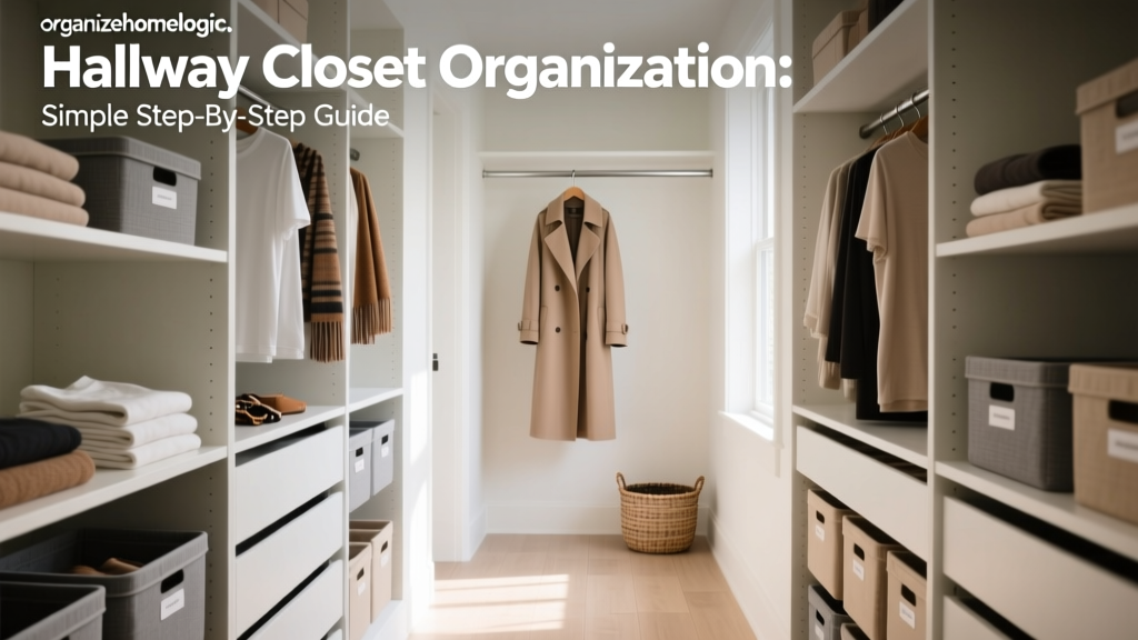 Hallway Closet Organization: Simple Step-by-Step Guide