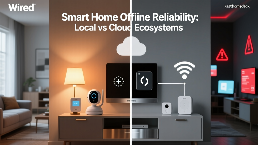 Smart Home Offline Reliability: Local vs Cloud Ecosystems