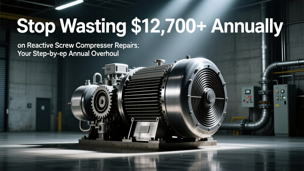 Screw Compressor Annual Overhaul Planning Guide