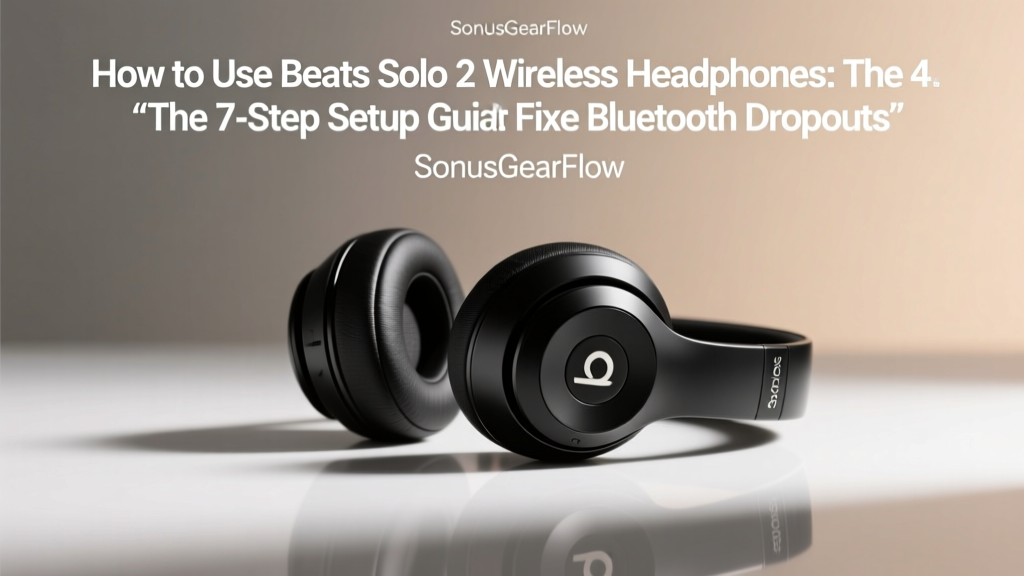 Beats Solo 2 Wireless Setup Guide (2026)