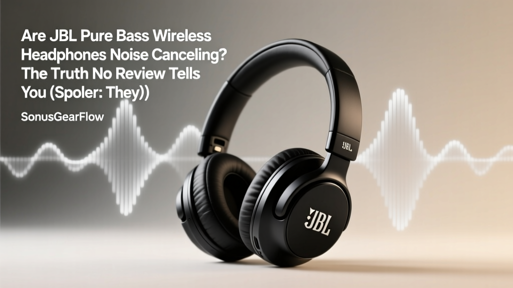 JBL Pure Bass Headphones Noise Cancelling? (2026)