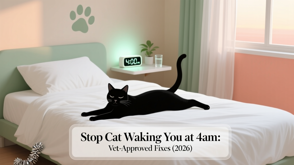 Stop Cat Waking You at 4am: Vet-Approved Fixes (2026)